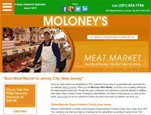 Tablet Screenshot of moloneysmeatmarket.com